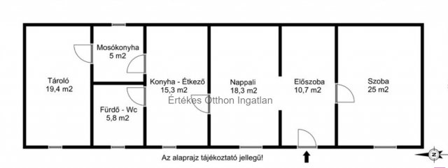 Eladó családi ház, Gávavencsellőn 27.49 M Ft, 2 szobás