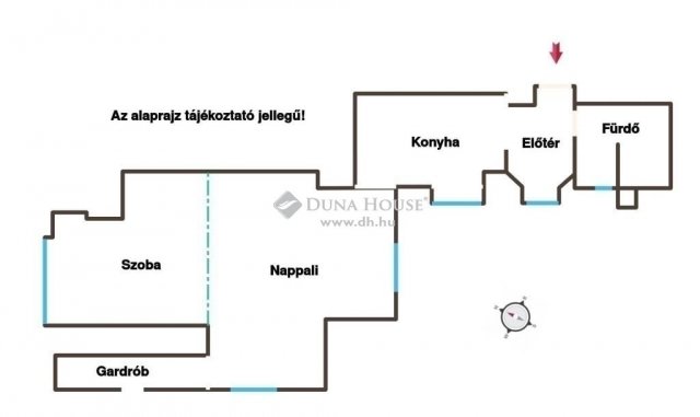 Eladó téglalakás, Budapesten, VI. kerületben 69 M Ft, 2 szobás