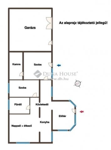 Eladó családi ház, Áporkán 48 M Ft, 3 szobás