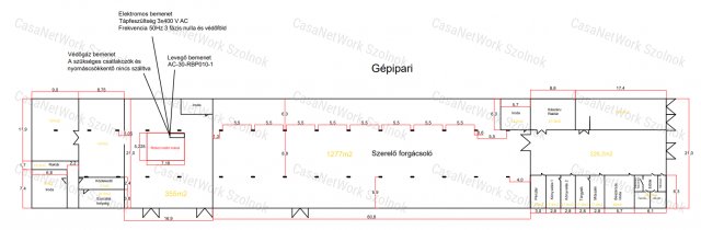 Kiadó ipari ingatlan, Törökszentmiklóson 4354 E Ft / hó