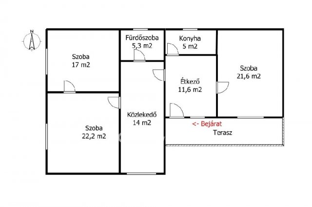 Eladó családi ház, Szerencsen 11.9 M Ft, 3 szobás