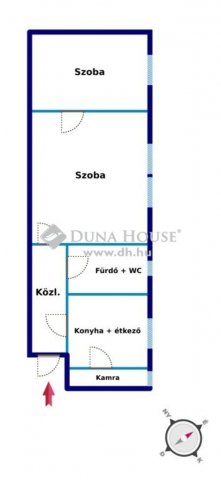 Eladó téglalakás, Budapesten, X. kerületben 43.9 M Ft, 2 szobás