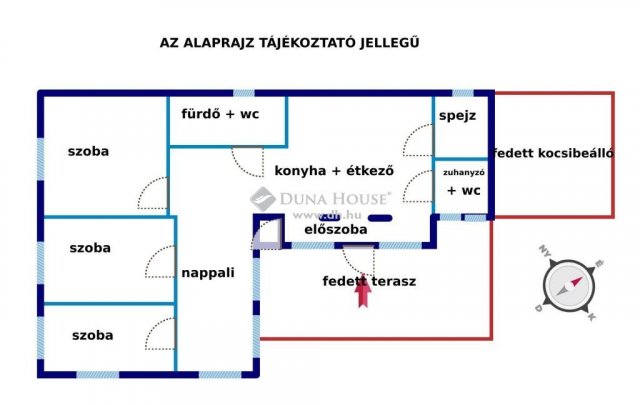 Eladó családi ház, Kókán 39.7 M Ft, 4 szobás