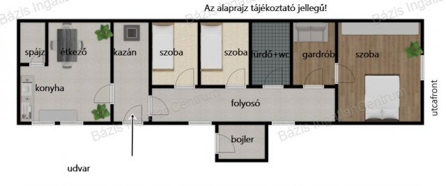 Eladó családi ház, Dunafalván 13 M Ft, 2+2 szobás