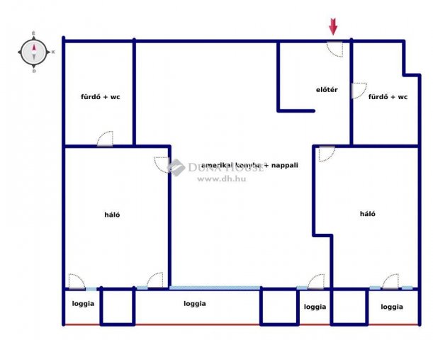 Kiadó téglalakás, albérlet, Szegeden 260 E Ft / hó, 1+2 szobás