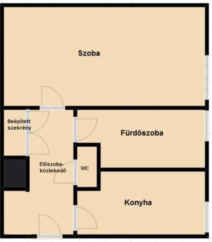 Eladó téglalakás, Budapesten, XIV. kerületben, Sárköz utcában