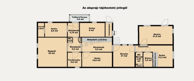Eladó családi ház, Szegeden 99 M Ft, 5 szobás