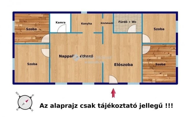 Eladó családi ház, Tápiószecsőn 41.5 M Ft, 5 szobás