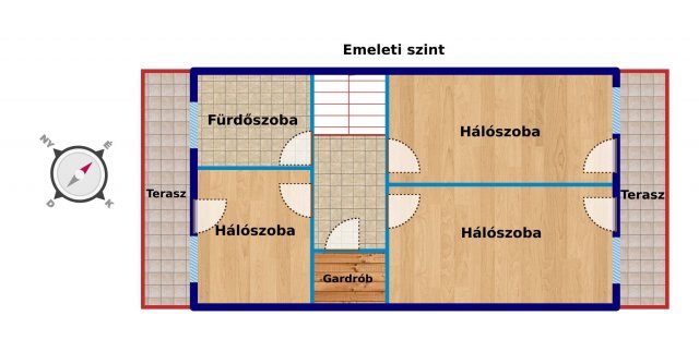 Eladó családi ház, Kecskeméten 65 M Ft, 3+1 szobás