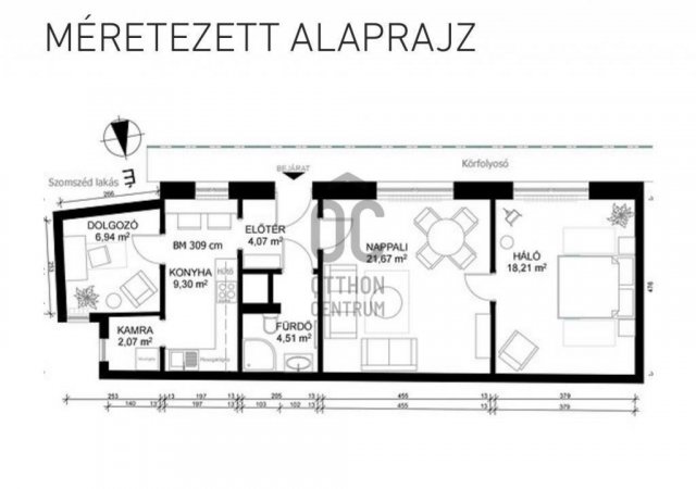 Eladó téglalakás, Budapesten, I. kerületben 119.9 M Ft, 3 szobás