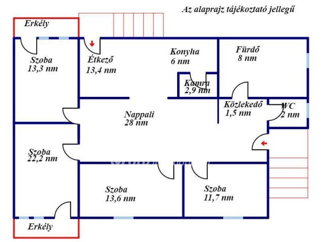 Eladó családi ház, Csányon 44.99 M Ft, 2+1 szobás