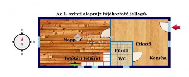 Eladó téglalakás, Budapesten, IX. kerületben 93 M Ft, 1+2 szobás