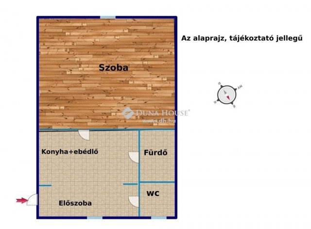 Eladó téglalakás, Budapesten, X. kerületben 41.8 M Ft, 1 szobás