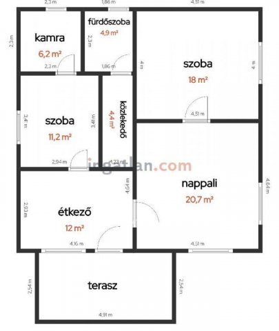 Eladó családi ház, Tiszakécskén 17.9 M Ft, 2 szobás