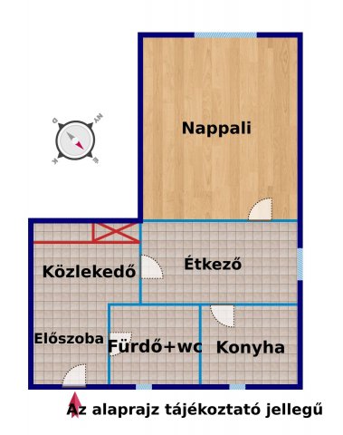 Eladó téglalakás, Budapesten, XIV. kerületben 53.99 M Ft