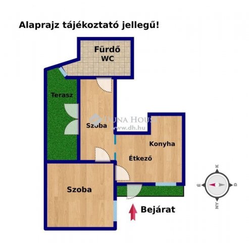 Eladó téglalakás, Budapesten, IX. kerületben 71.5 M Ft, 1 szobás