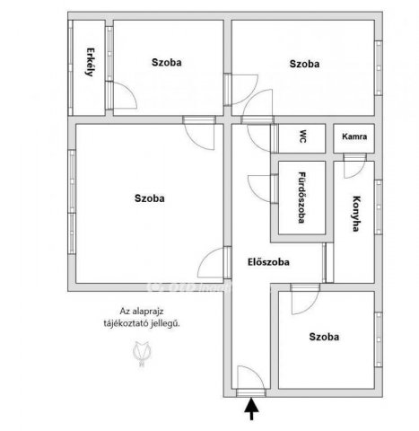 Eladó panellakás, Szegeden 63 M Ft, 2+2 szobás