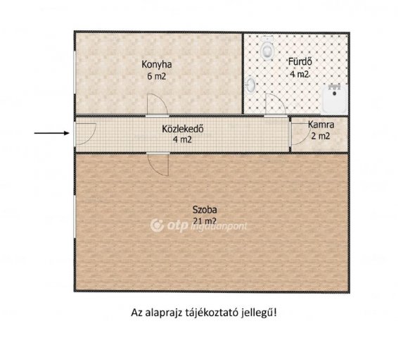 Eladó téglalakás, Budapesten, X. kerületben 39.9 M Ft, 1 szobás