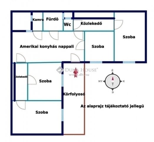 Eladó téglalakás, Budapesten, VI. kerületben 85 M Ft, 5 szobás