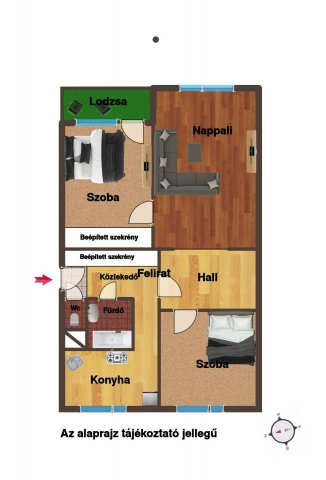 Kiadó panellakás, albérlet, Sopronban 250 E Ft / hó, 3 szobás