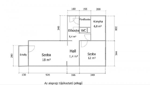 Eladó panellakás, Csongrádon 21.9 M Ft, 2+1 szobás