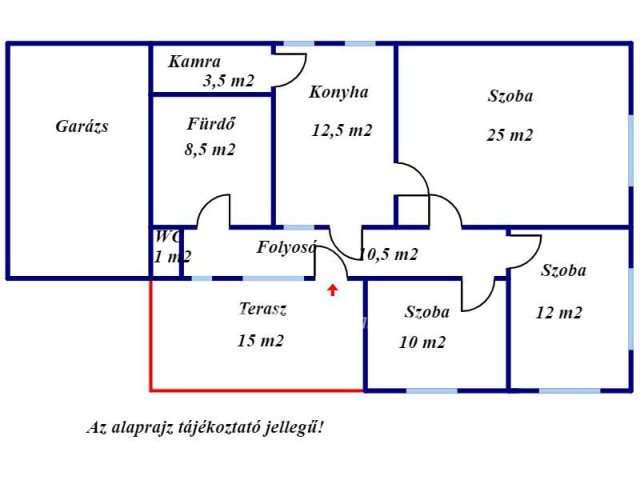 Eladó családi ház, Gyulán 16.5 M Ft, 2+1 szobás