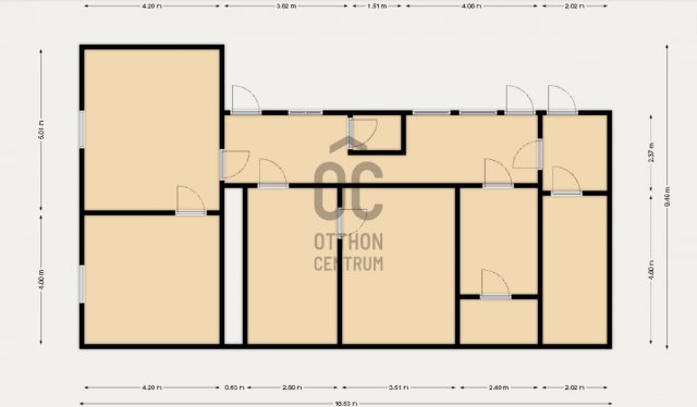 Eladó családi ház, Hódmezővásárhelyen 14.5 M Ft, 4 szobás