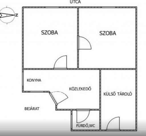 Eladó családi ház, Csongrádon 8.5 M Ft, 2 szobás