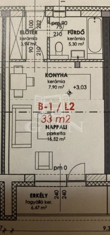 Eladó téglalakás, Komáromban 24.32 M Ft, 2 szobás