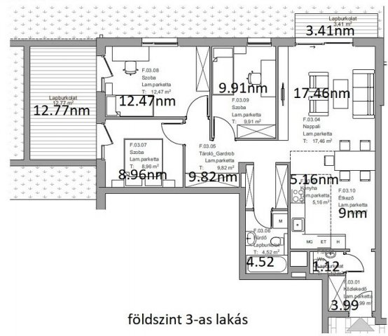 Eladó téglalakás, Érden 94.7 M Ft, 4 szobás