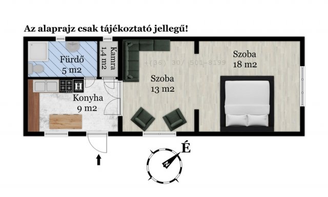 Eladó családi ház, Debrecenben 42.9 M Ft, 4 szobás