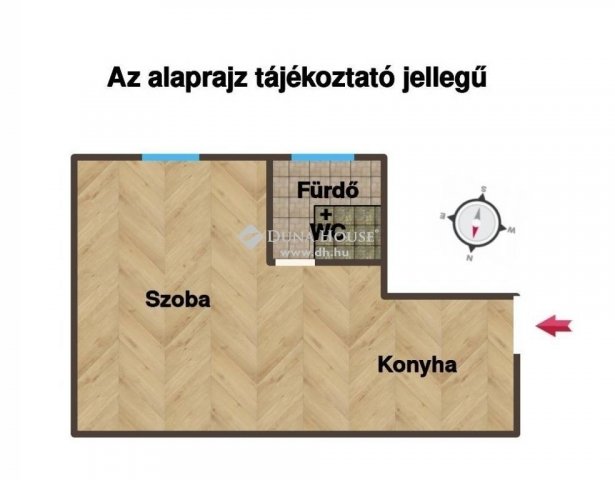 Eladó téglalakás, Budapesten, X. kerületben 27.8 M Ft, 1 szobás