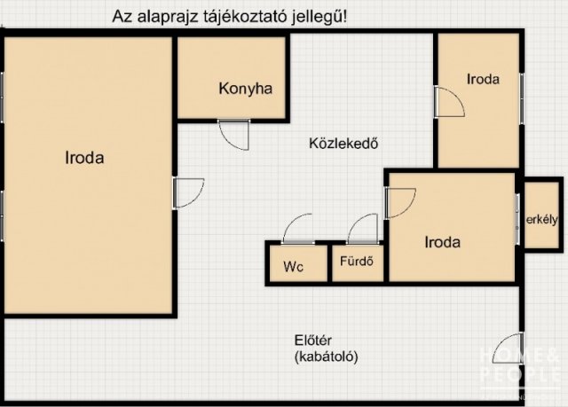 Eladó iroda, Szegeden 86 M Ft, 2+1 szobás / költözzbe.hu