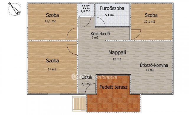 Eladó családi ház, Dömsödön 54.9 M Ft, 4 szobás
