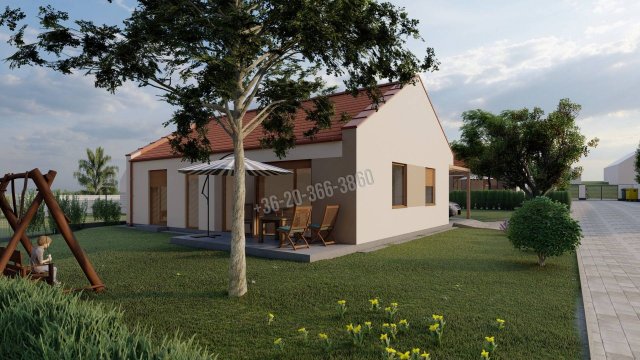 Eladó családi ház, Csóron 64.9 M Ft, 3 szobás