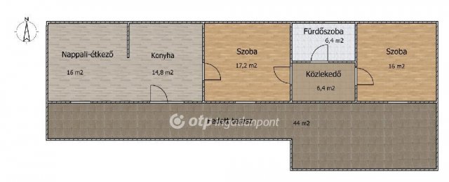 Eladó családi ház, Tasson 25.5 M Ft, 3 szobás