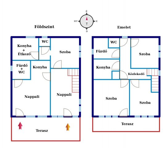 Eladó családi ház, Zalakaroson 35.9 M Ft, 6 szobás