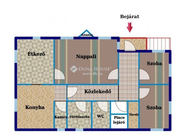 Eladó családi ház, Kőszárhegyen 49.9 M Ft, 3 szobás