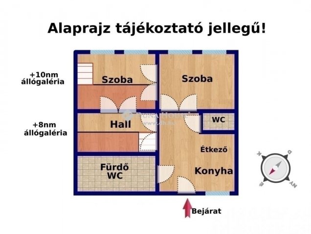 Eladó téglalakás, Budapesten, VI. kerületben 95.9 M Ft, 3 szobás