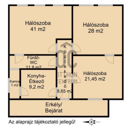 Eladó téglalakás, Nagykanizsán 29.9 M Ft, 3 szobás
