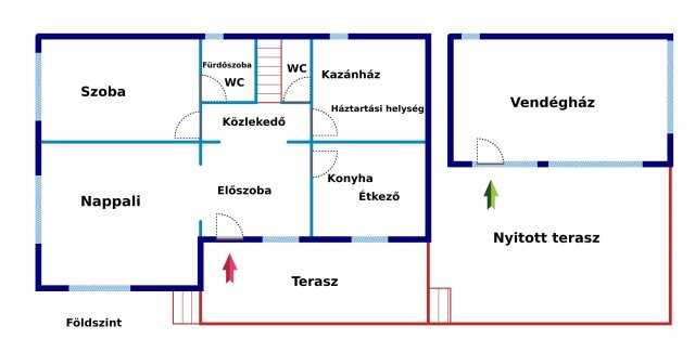 Eladó családi ház, Tordason 115 M Ft, 5 szobás