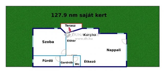 Eladó ikerház, Kecskeméten 44.99 M Ft, 2 szobás