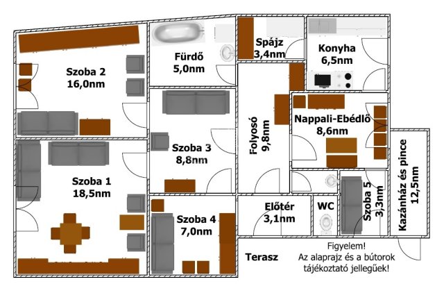 Eladó családi ház, Hajdúnánáson 32.45 M Ft, 2+3 szobás