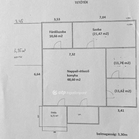 Eladó családi ház, Adonyban 64.9 M Ft, 5+1 szobás