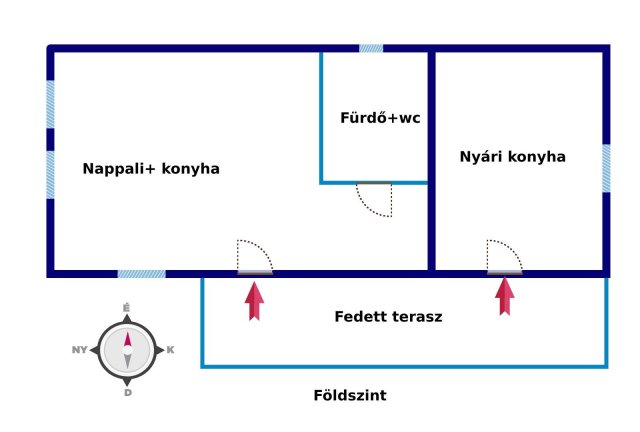 Eladó családi ház, Szigetújfalun 26 M Ft, 2+1 szobás