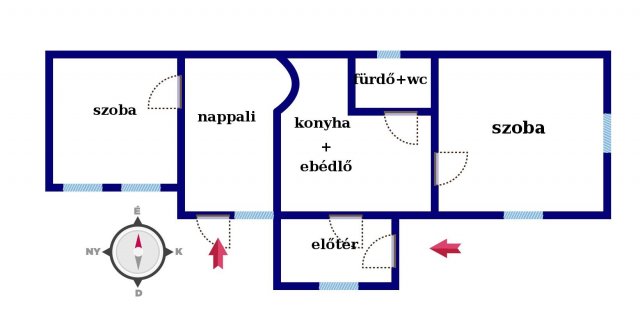 Eladó családi ház, Nyíregyházán 25 M Ft, 3 szobás