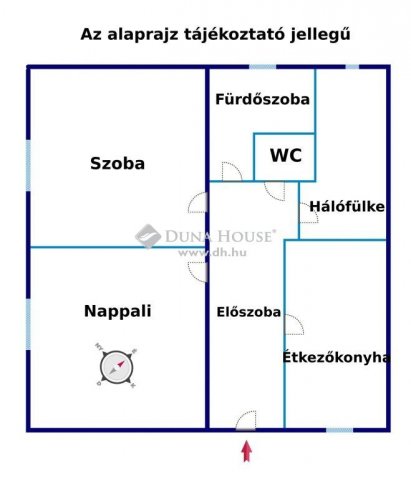 Eladó családi ház, Ferencszálláson 43.89 M Ft, 2 szobás