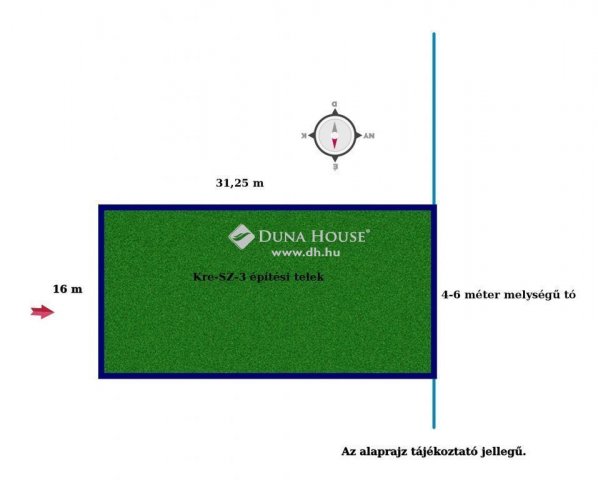 Eladó telek, Dunavarsányban 24.9 M Ft / költözzbe.hu