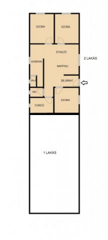 Eladó családi ház, Hernádon 20.5 M Ft, 4 szobás