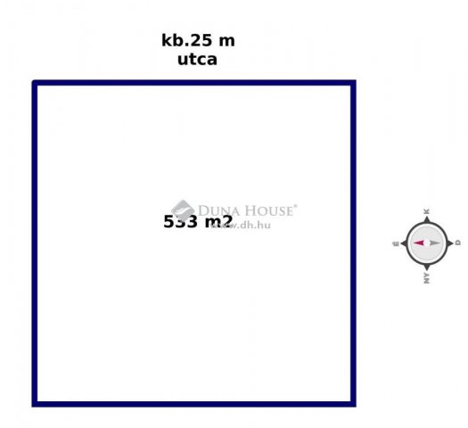 Eladó telek, Fehérvárcsurgón 5.5 M Ft / költözzbe.hu